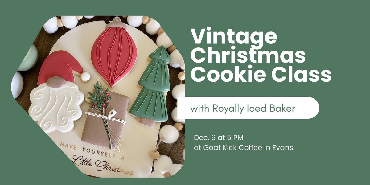 Vintage Christmas Cookie Class