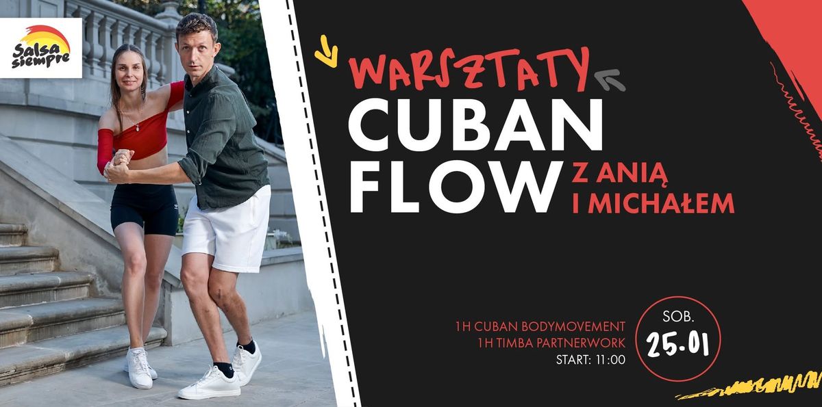 Cuban Flow! Bodymovement+Timba Partnerwork! 