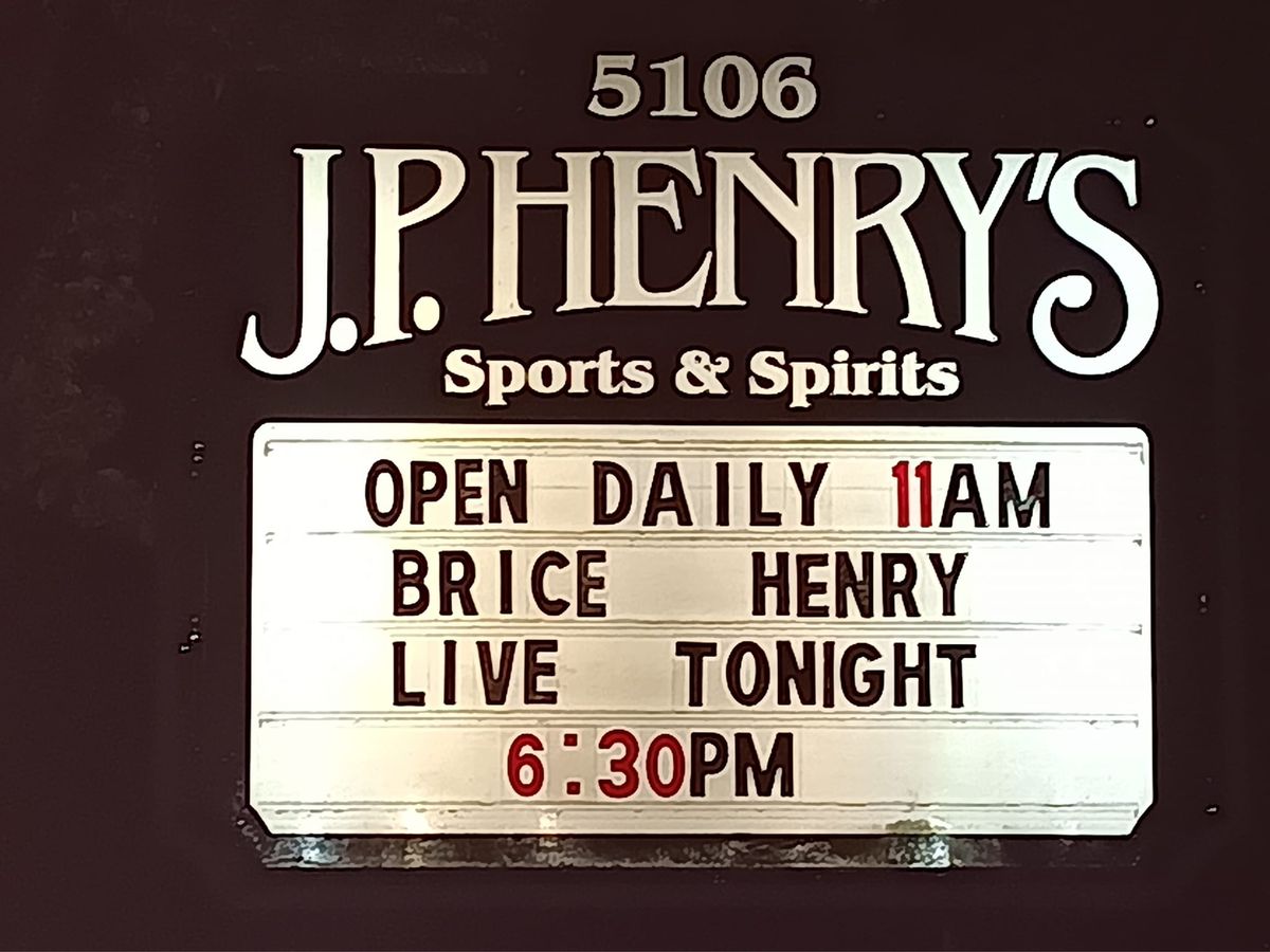 Henry @ Henry's 