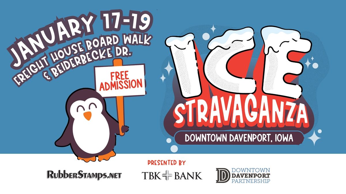 Icestravaganza 2025: Art in Ice | Presented by RubberStamps.net &  TBK Bank