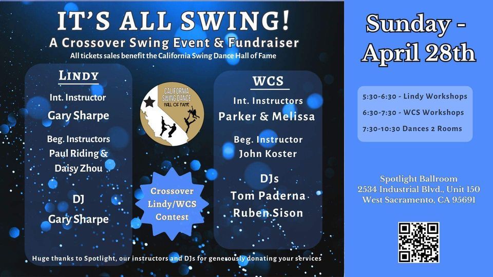 It's All Swing: a Crossover Swing Event and Fundraiser