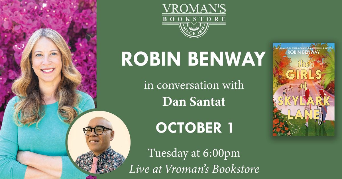 Robin Benway, in conversation with Dan Santat, discusses The Girls of Skylark Lane