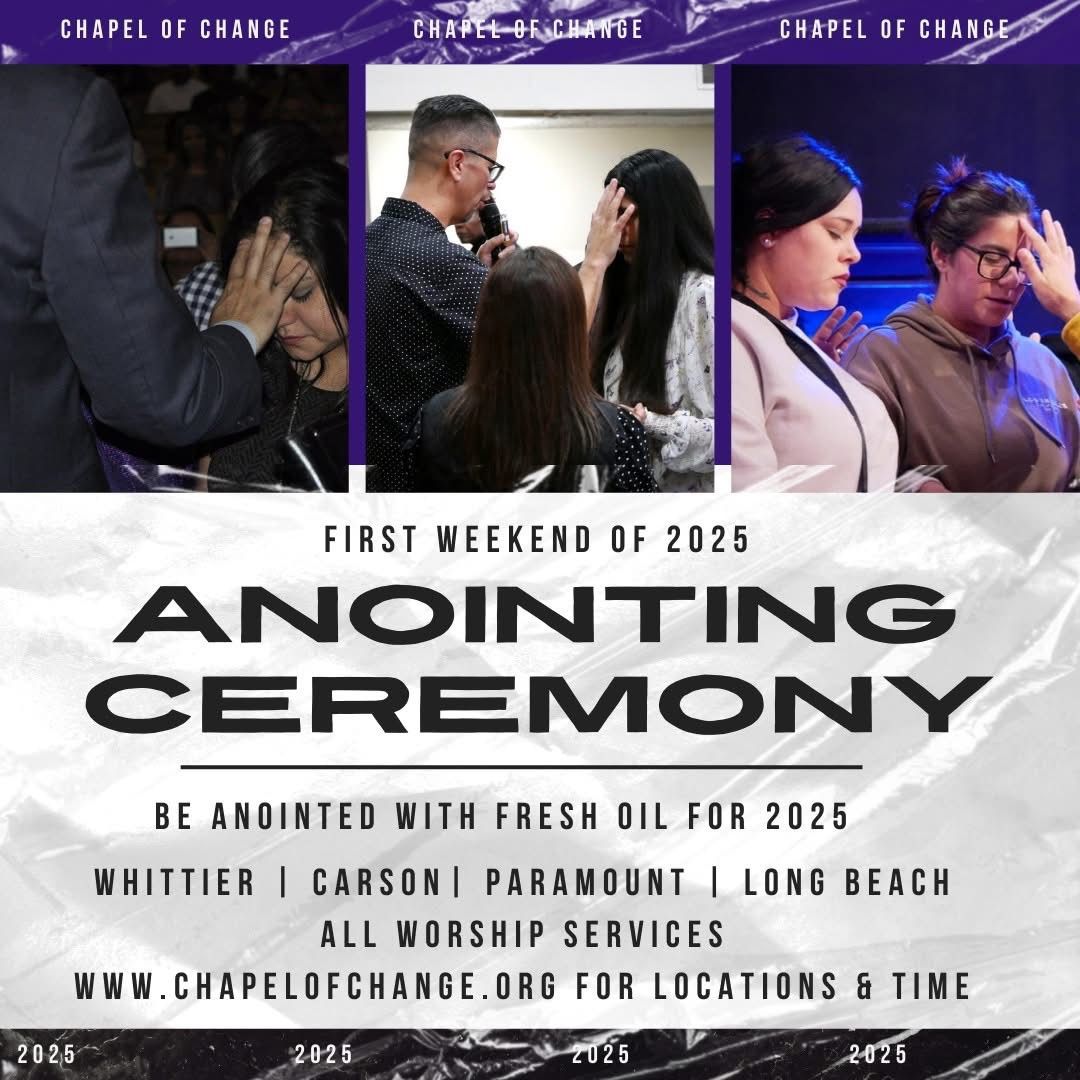 Anointing Ceremony Whittier 