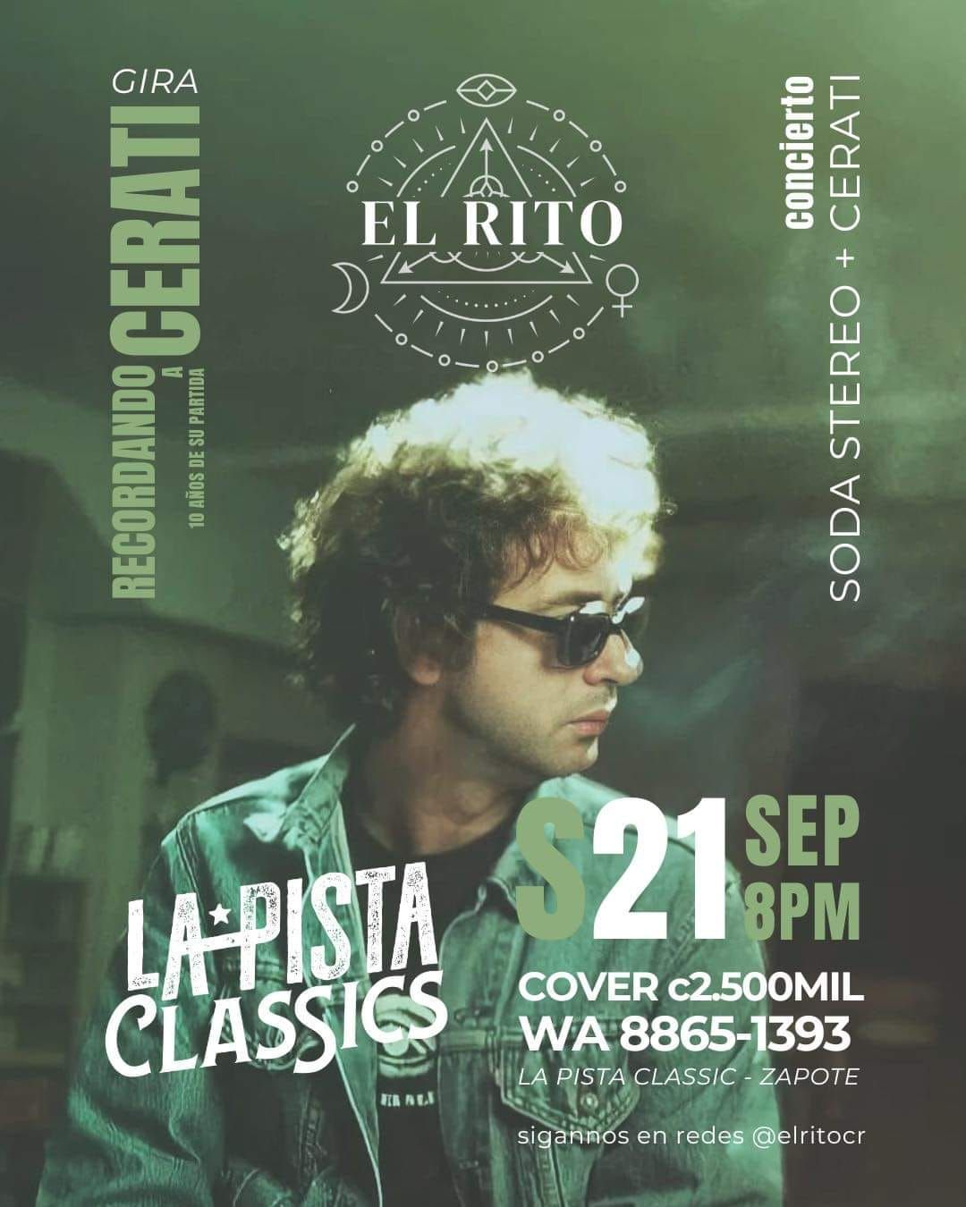 El Rito "Tributo a Soda Stereo y Gustavo Cerati" 