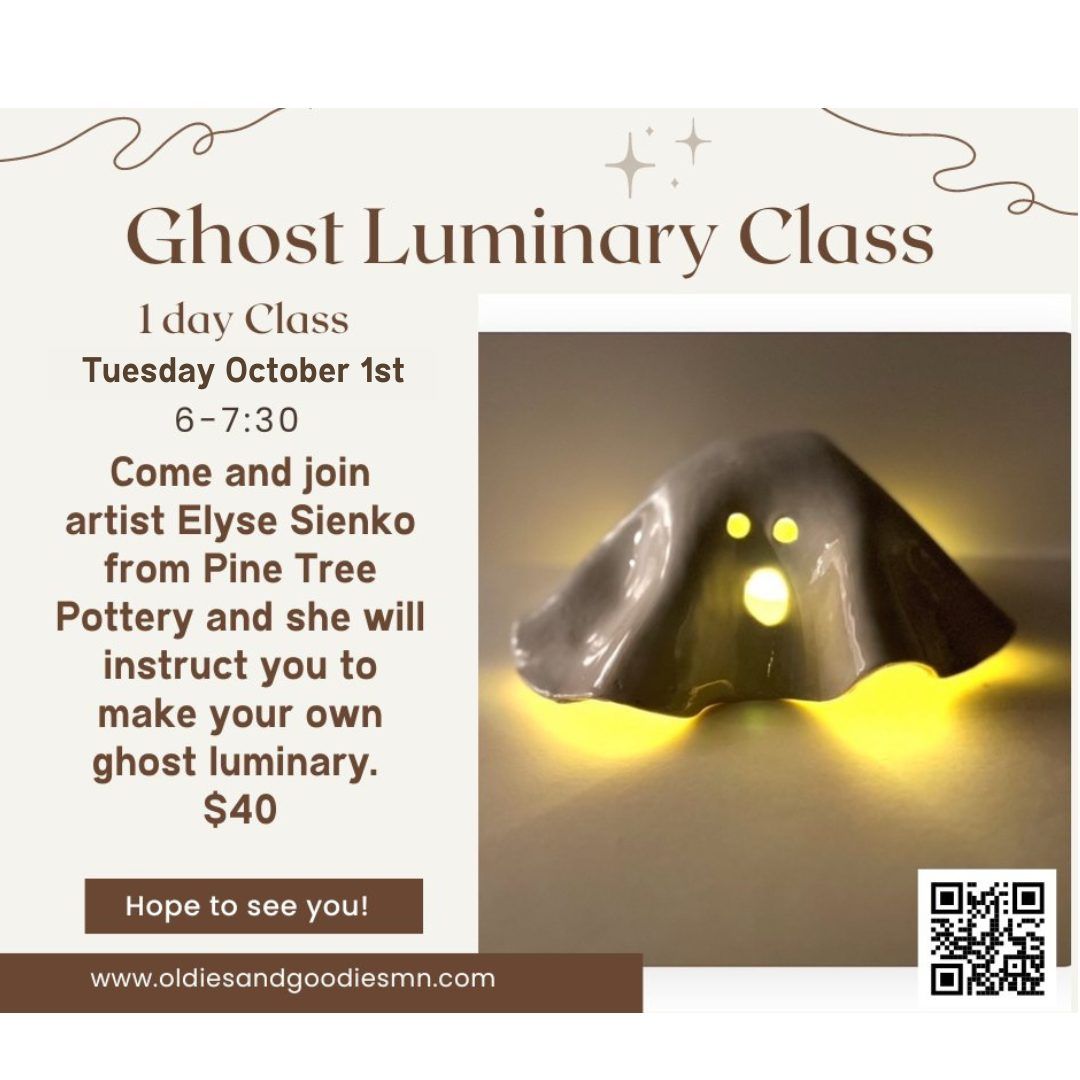 Make Your Own Ghost Luminary | $40