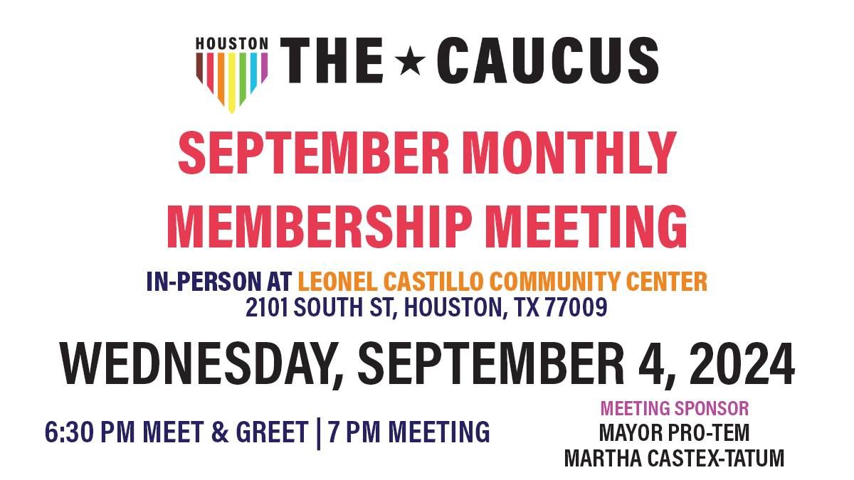 Monthly Membership Meeting