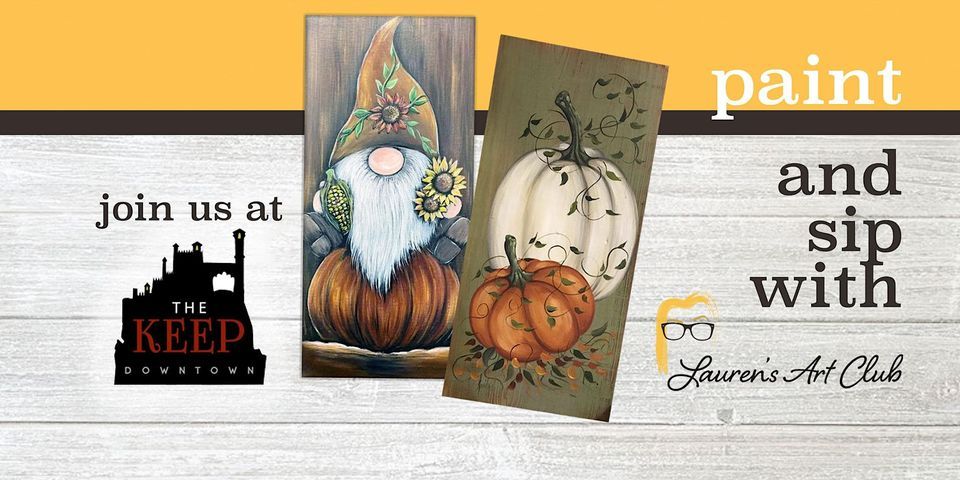 The Keep Ocala - DIY Paint & Sip - Pumpkins and Gnomes