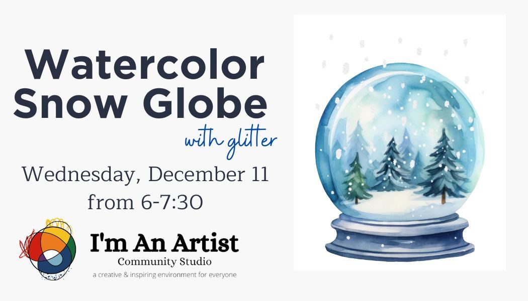 Watercolor Snow Globe