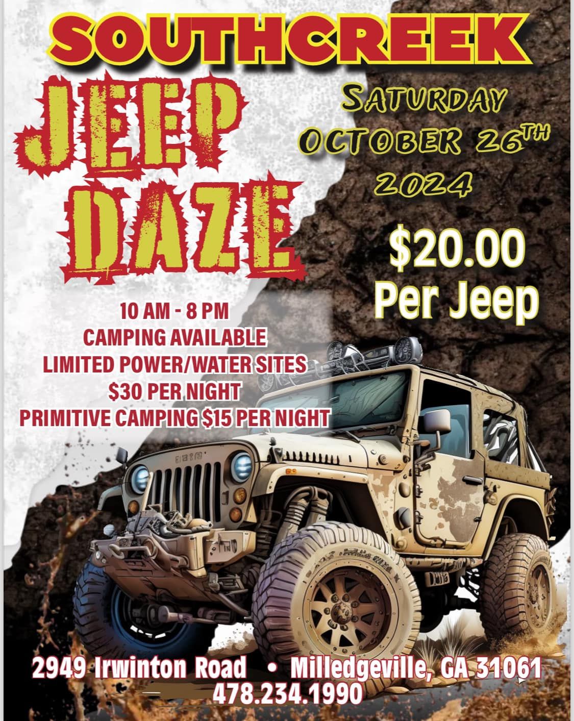 South Creek Jeep Daze