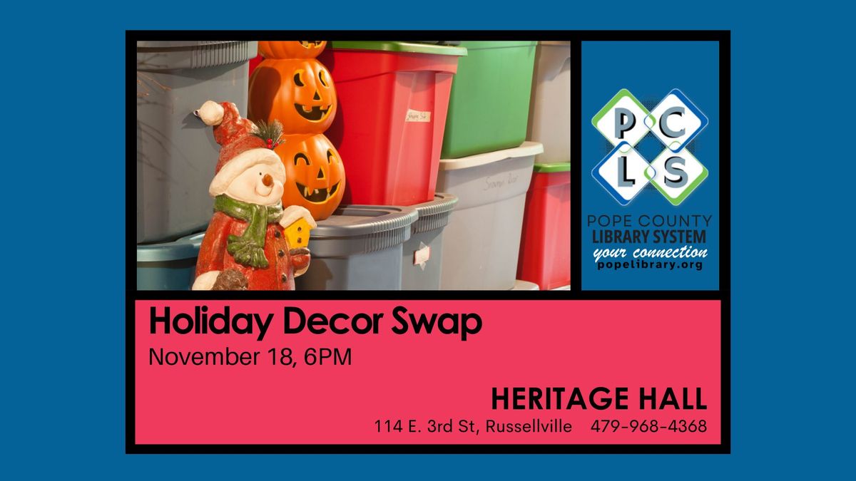 Holiday Decor Swap