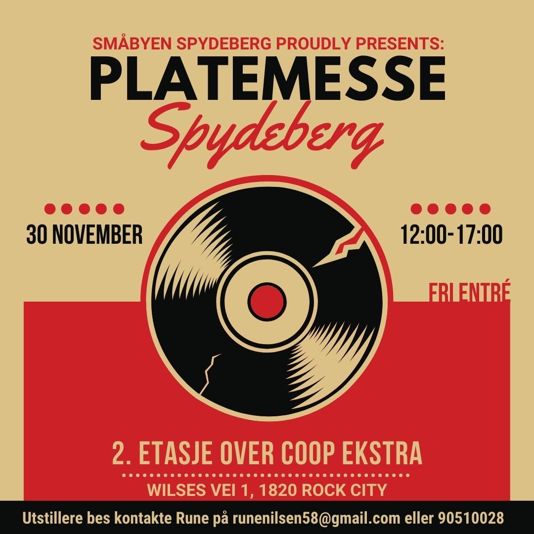 Platemesse i Spydeberg