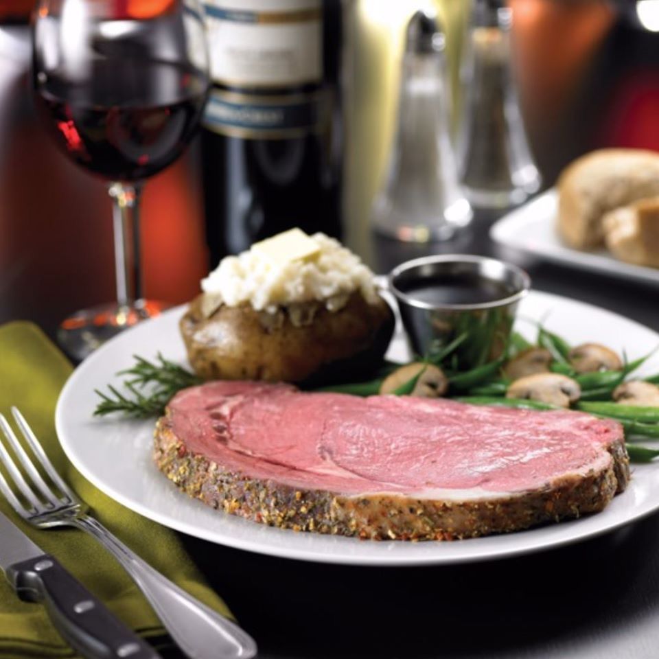 Prime Rib Dinner & Music by Fanfare 