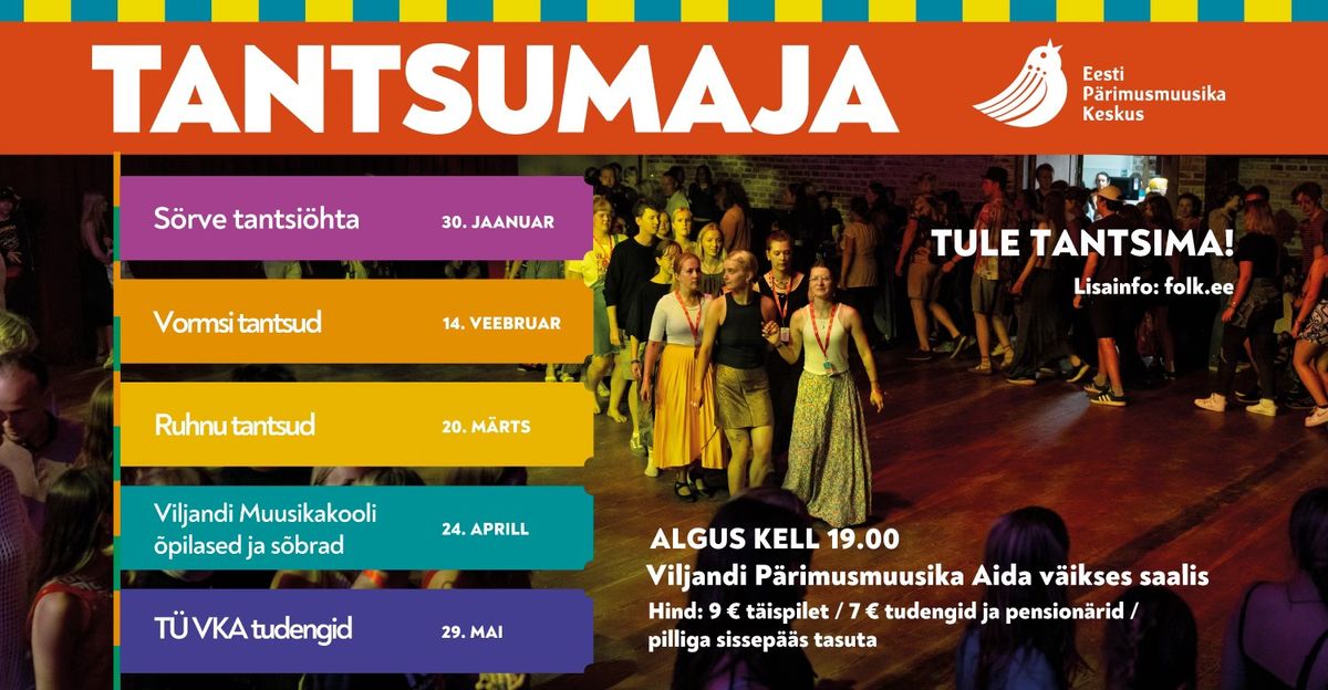 TANTSUMAJA: T\u00dc VKA tudengid