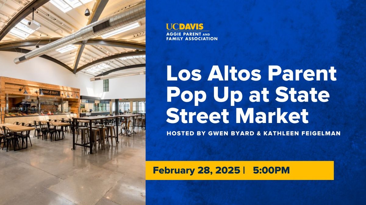 UC Davis Los Altos Parent Pop Up