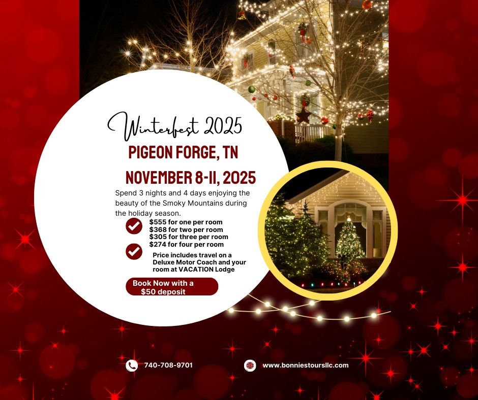 Winterfest 2025, Pigeon Forge, TN