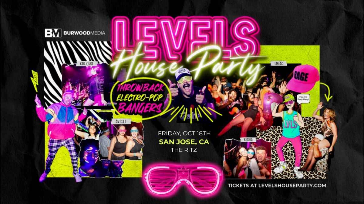 LEVELS: THE THROWBACK ELECTRO-POP HOUSE PARTY - The Ritz