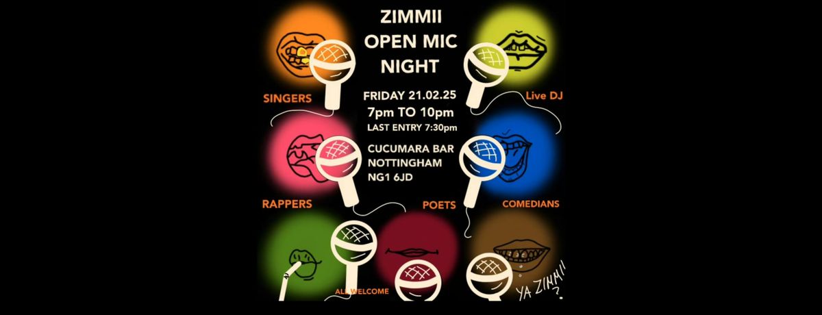 Zimmii Open Mic