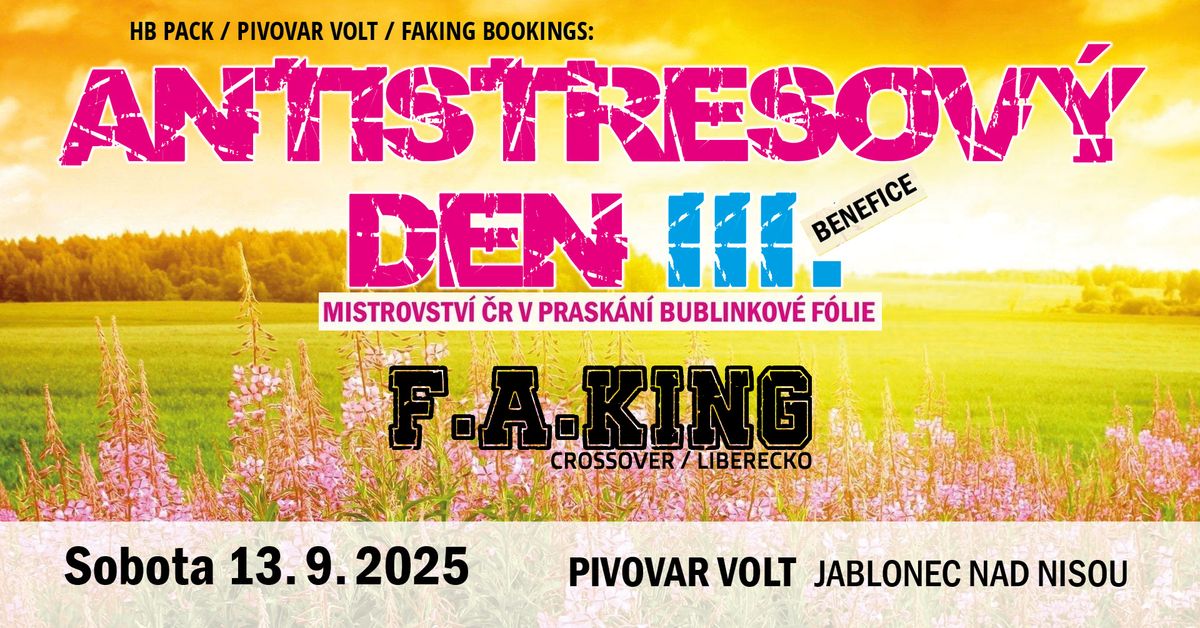  ANTISTRESOV\u00dd DEN III. [ 3. M\u010cR V PRASK\u00c1N\u00cd BUBLINKOV\u00c9 F\u00d3LIE ]