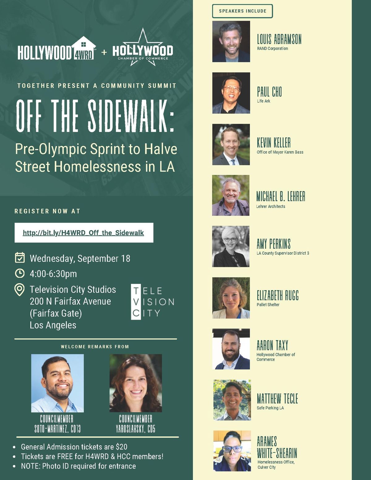 Off the Sidewalk: Pre-Olympic Sprint to Halve Homelessness in LA