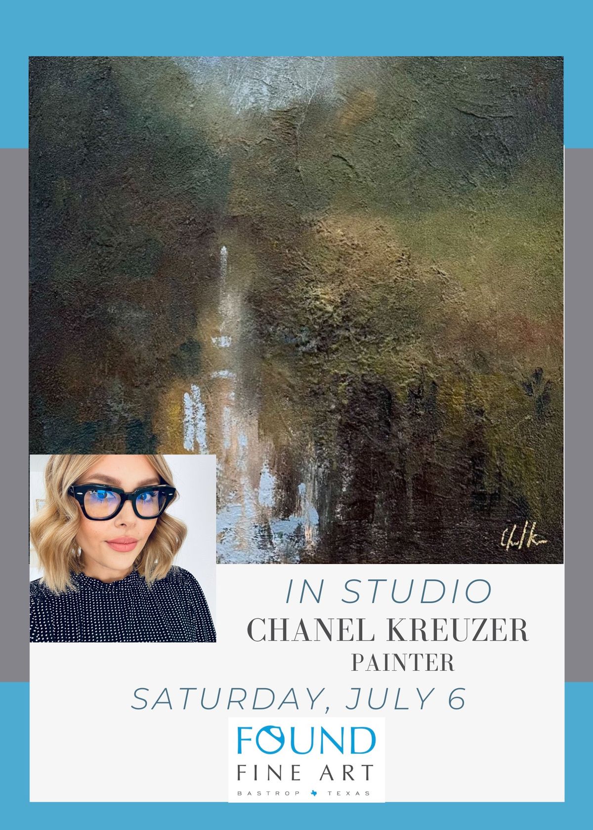 Artist in Studio:  Chanel Kreuzer