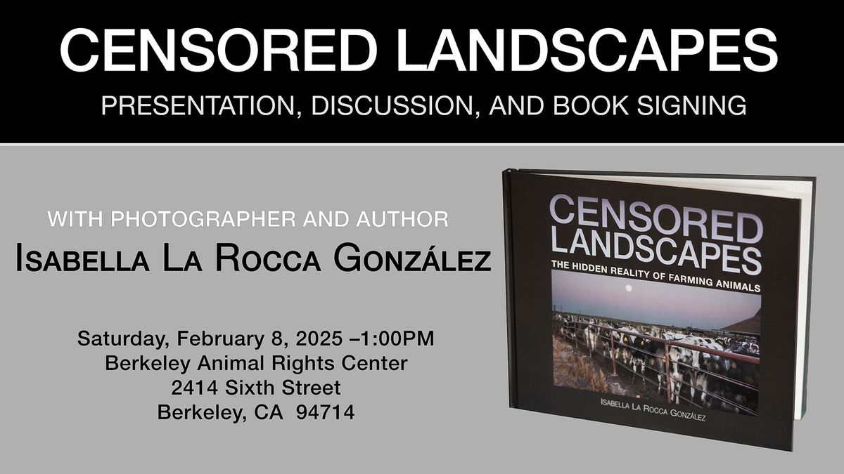 Censored Landscapes\u2014THE BOOK by Isabella La Rocca Gonz\u00e1lez