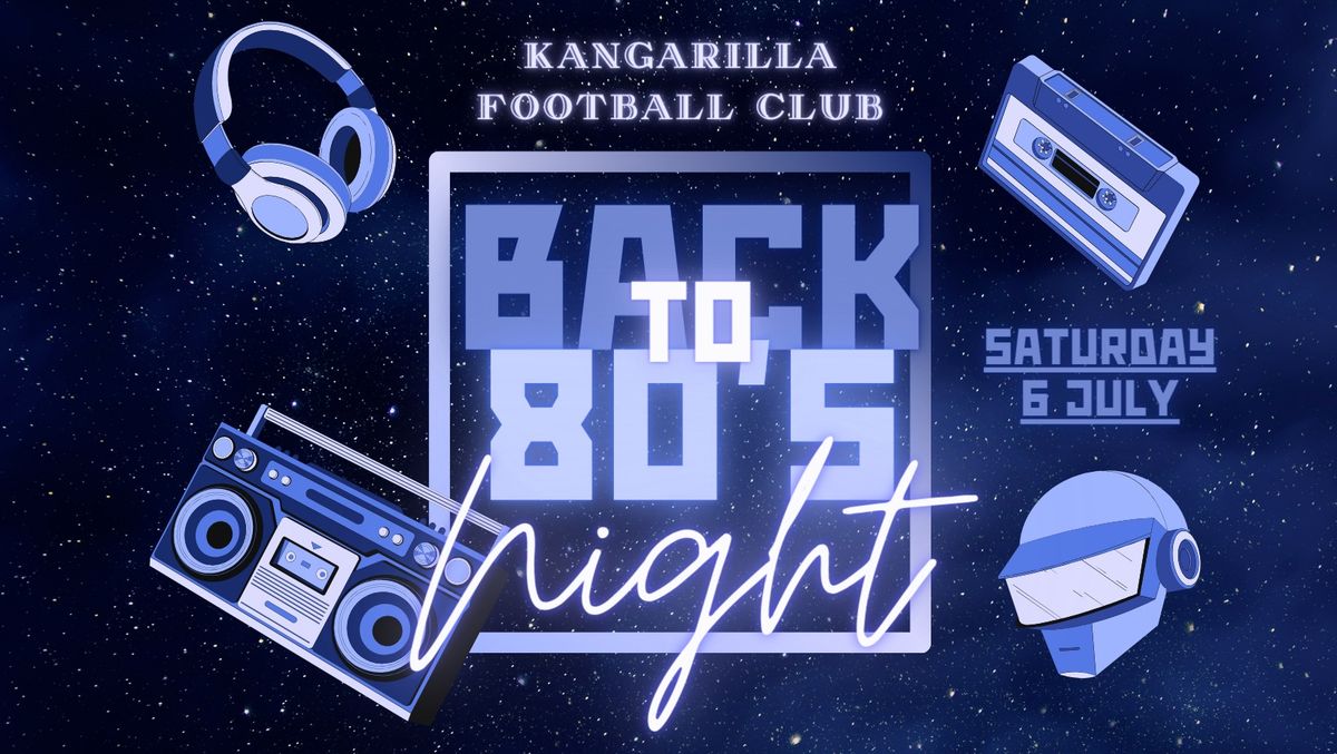80's Karaoke Night at Kangarilla Football Club