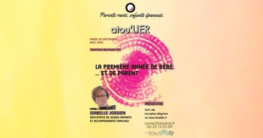 La Premiere Annee De Bebe Et De Parent 25 Avenue Emile Zola Saint Maur Des Fosses France Nogent Sur Marne 28 September 21