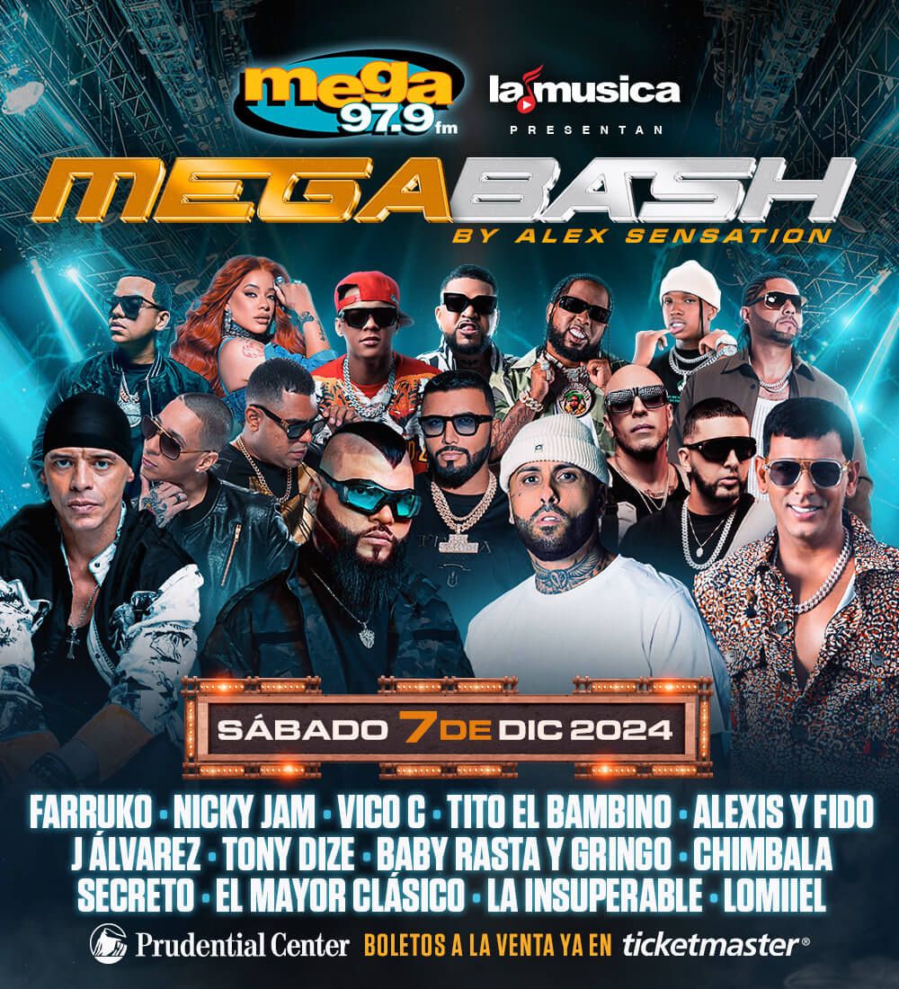 MegaBash with Alex Sensation, Farruko, Nicky Jam, and more