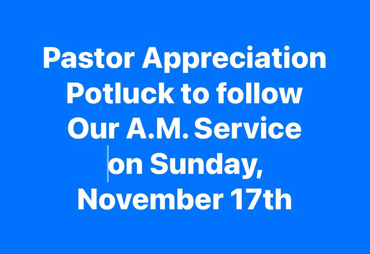 Celebrating Our Pastors