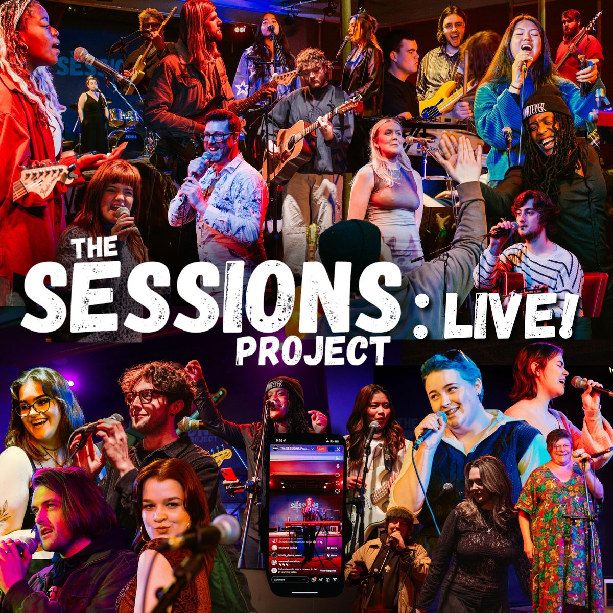 The SESSIONS Project: LIVE!