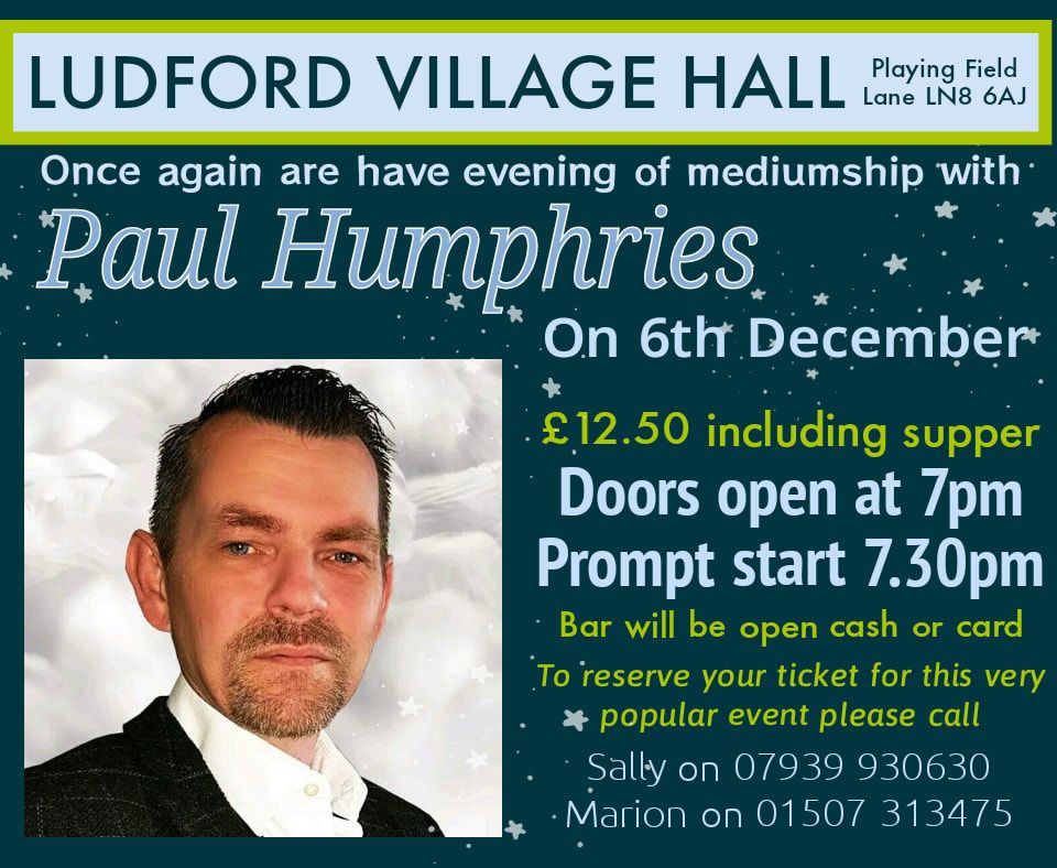 Evening of mediumship with Paul Humphries 