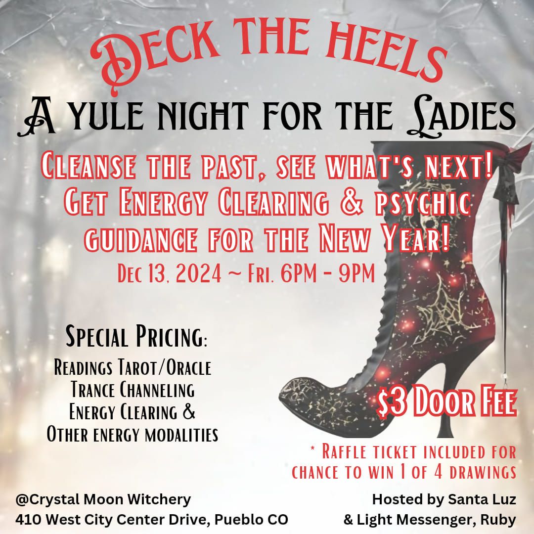 Deck The Heels A Yule Night For The Ladies 