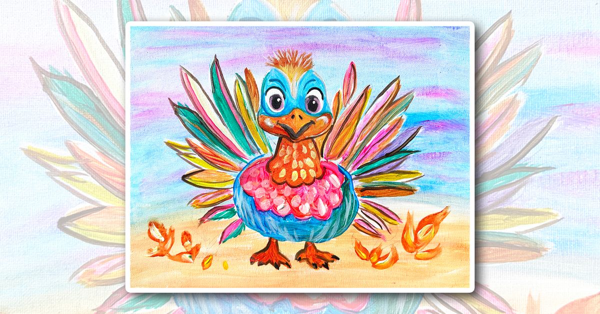 $25 Family Paint Night! | Talkin' Turkey