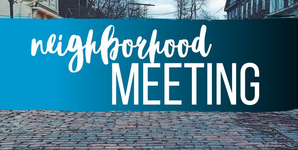 HPOP Bi-Monthly Neighborhood Meeting