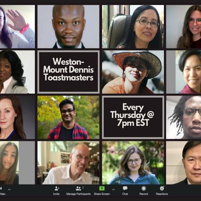 Weston-Mount Dennis Toastmasters Club