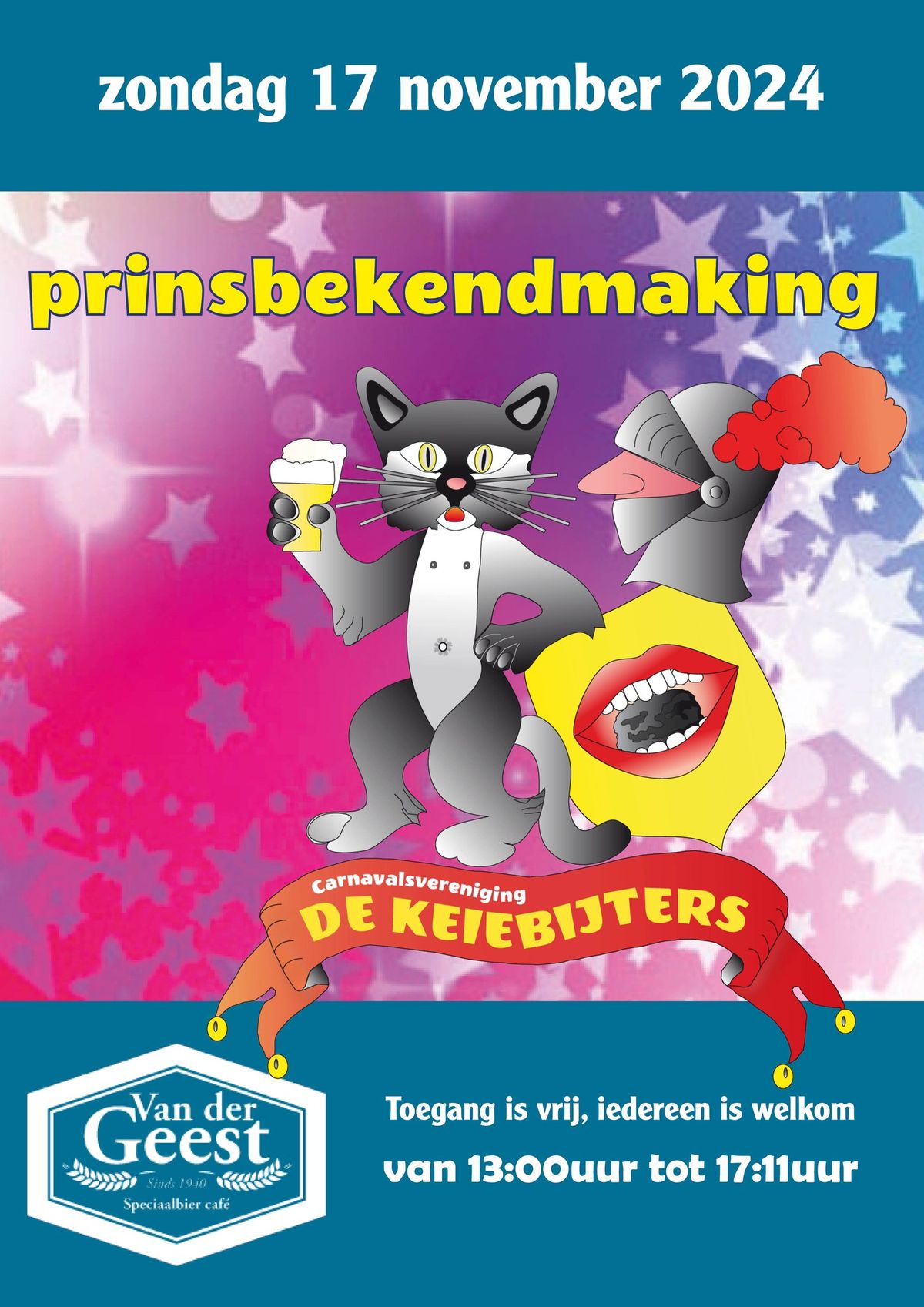 Prinsbekendmaking 2024