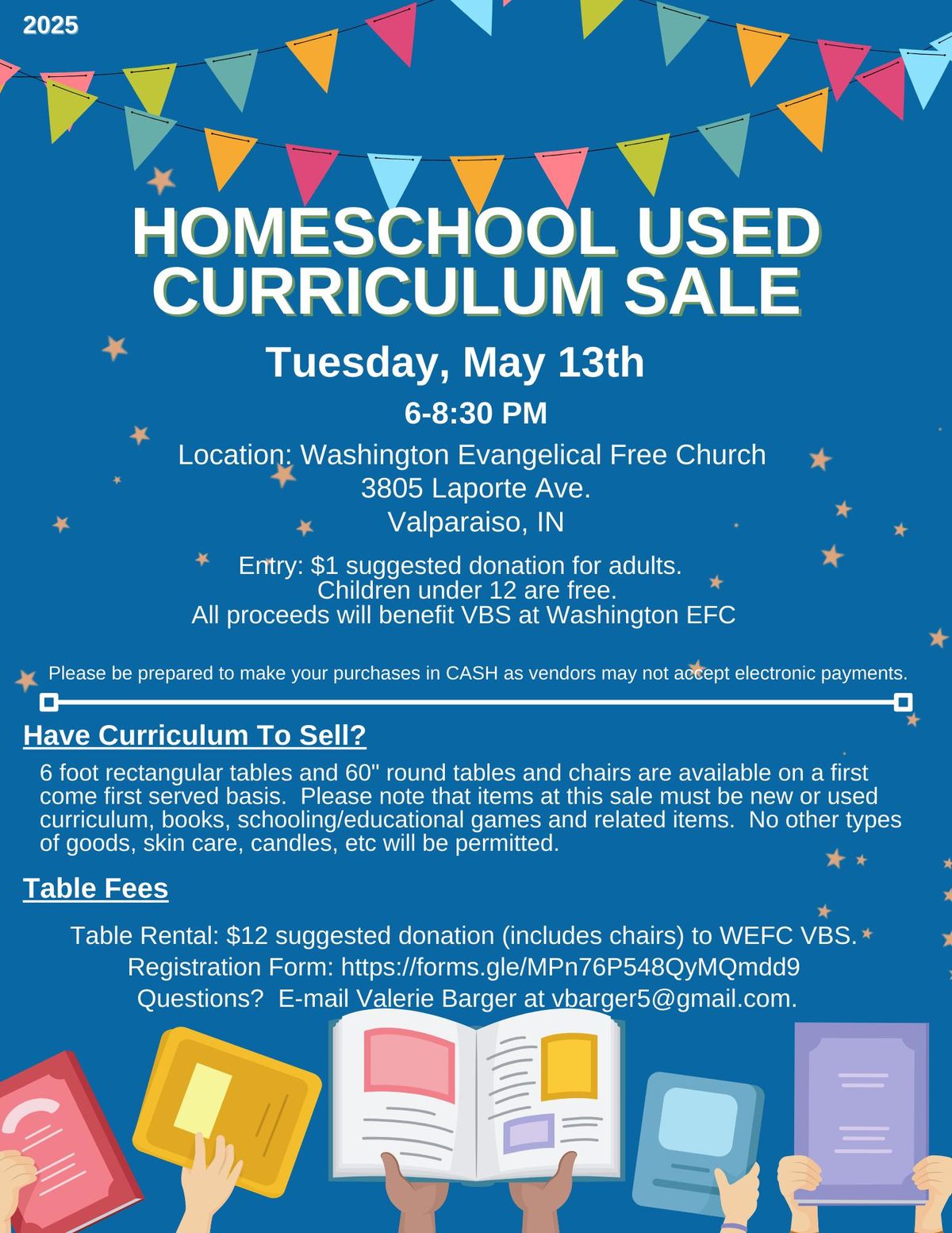 Homeschool Used Curriculum Sale