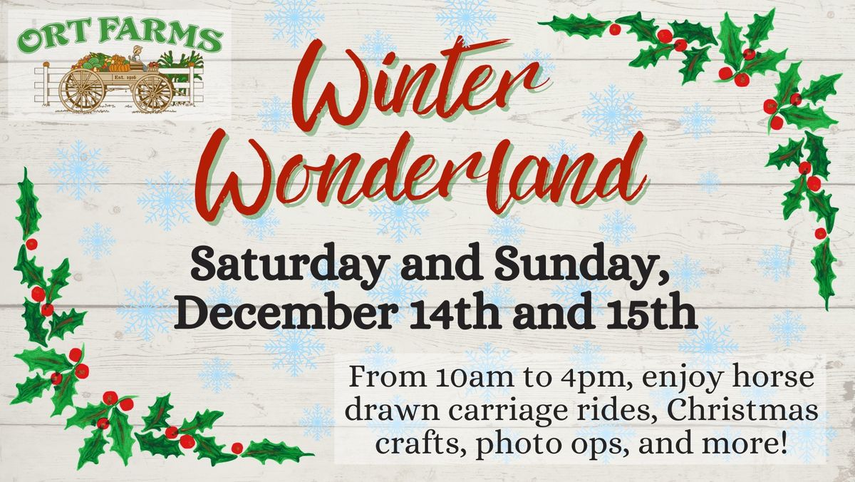 Ort Farms Winter Wonderland 