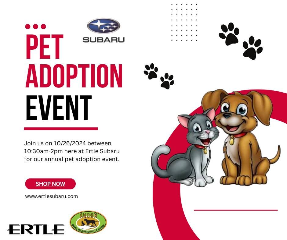 Reminder! \ud83d\udce3 Join us for our annual pet adoption event