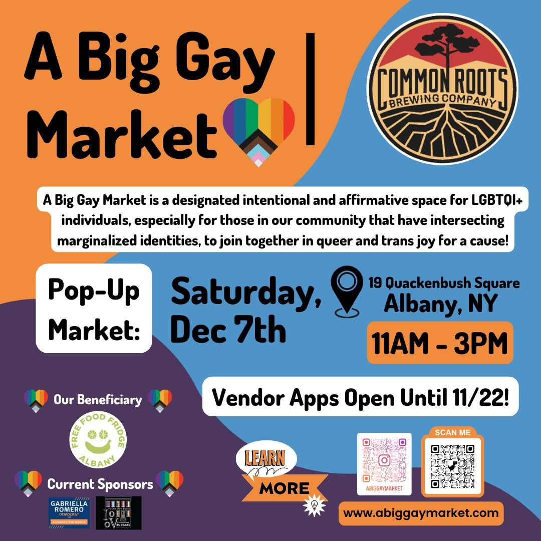 A Big Gay Market \ud83c\udf08 | Holiday Pop-Up! \ud83c\udf84