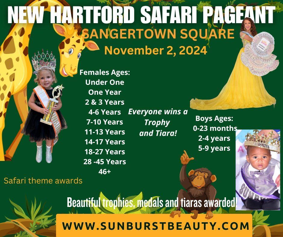 Safari Pageant with Sunburst Beauty