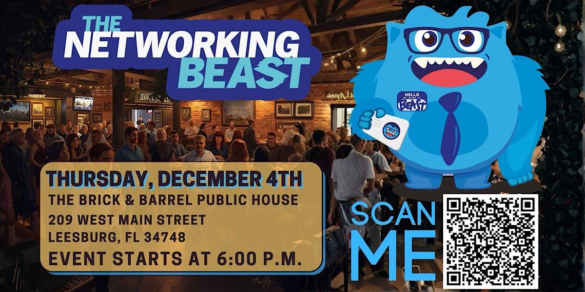 Networking Event & Business Card Exchange by The Networking Beast(LEESBURG)