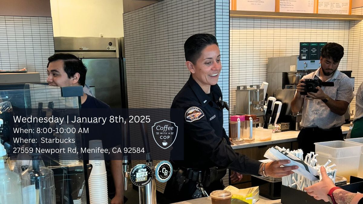 Coffee with a Cop