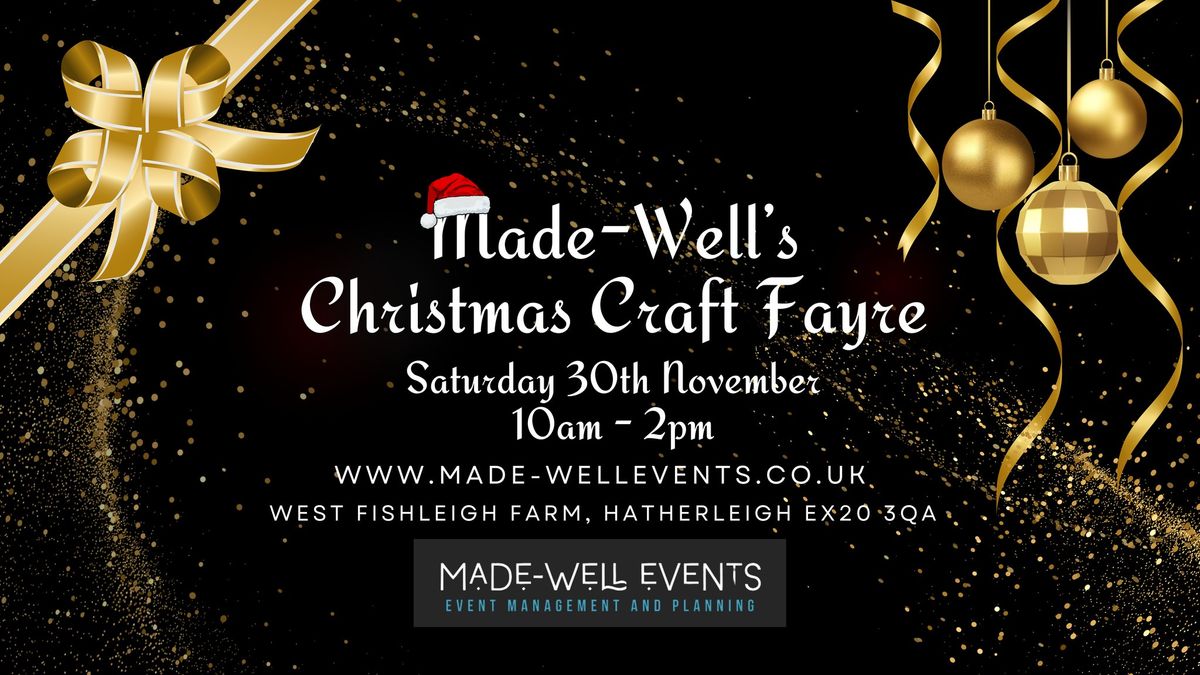 Made-Well's Christmas Craft Fayre