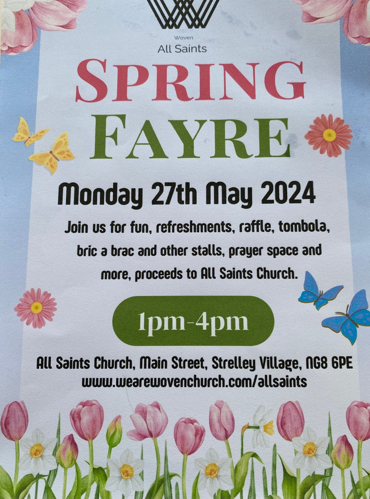 All Saints Spring Fayre