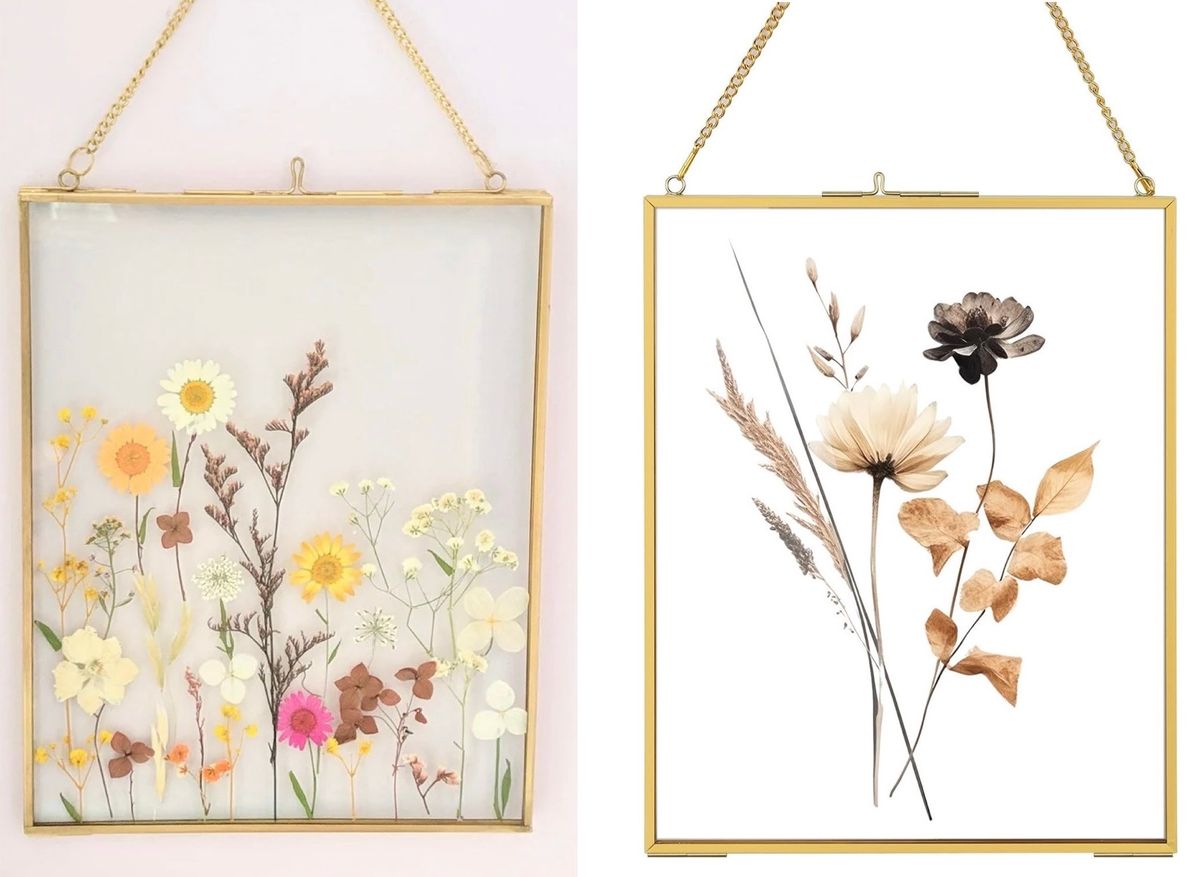 Framed Pressed Flowers