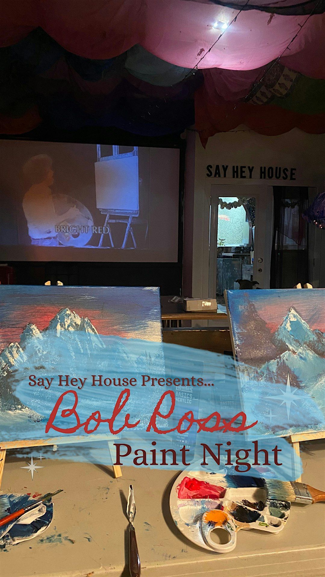 Bob Ross Paint Night