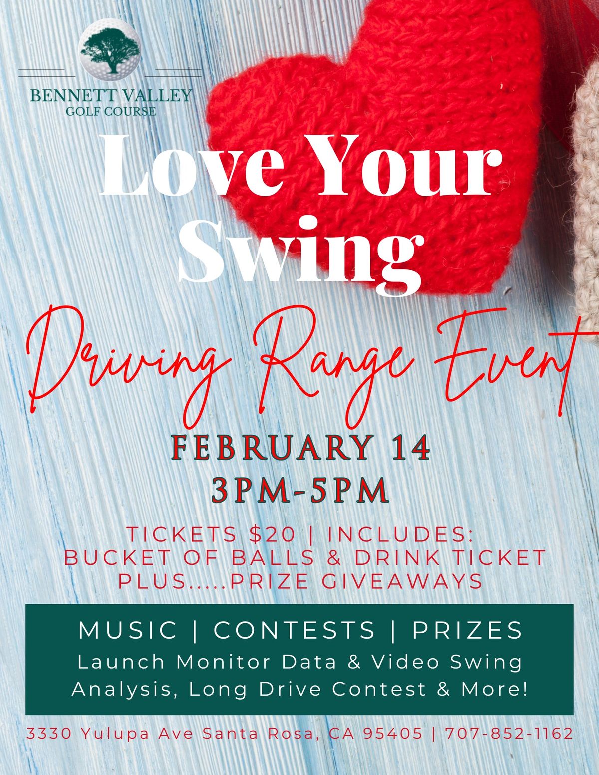 Love Your Swing! - Driving Range Event 