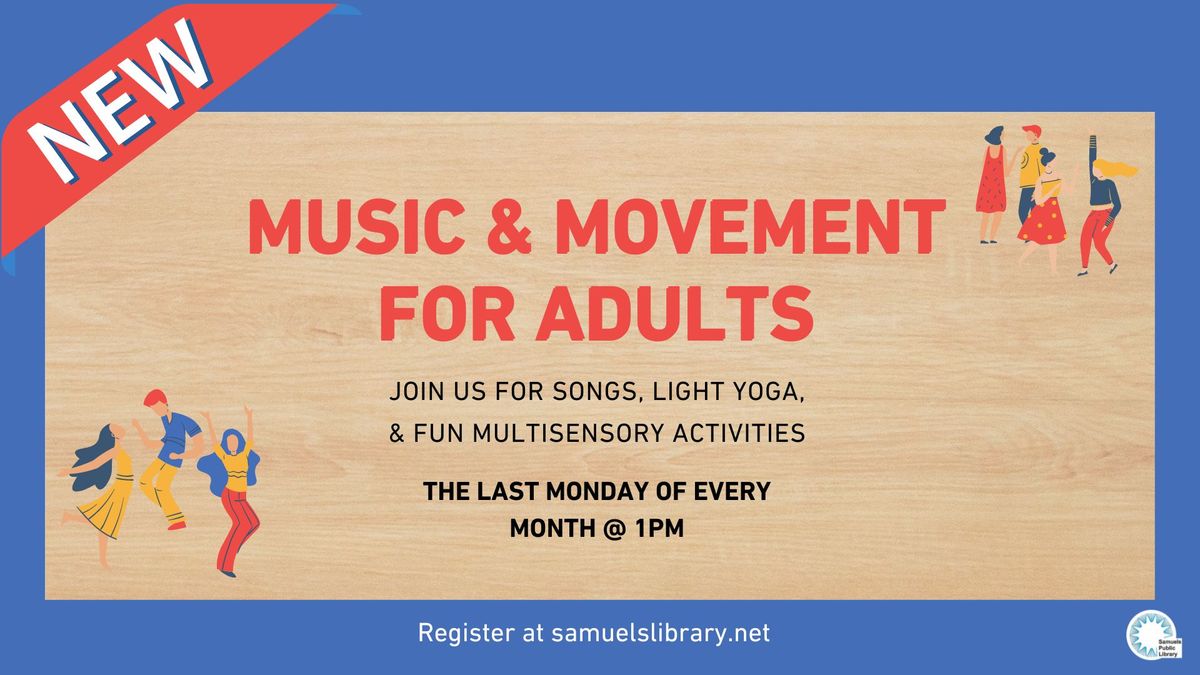 Music and Movement - For Adults