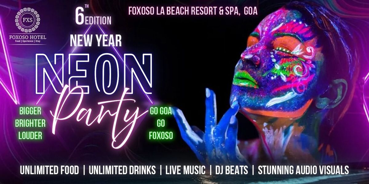 New Year Party 2026 Neon Eve Goa